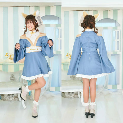 日本直送 狐狸女孩 140-150cm 女童款 萬聖節 Cosplay服裝 Halloween攪鬼特輯