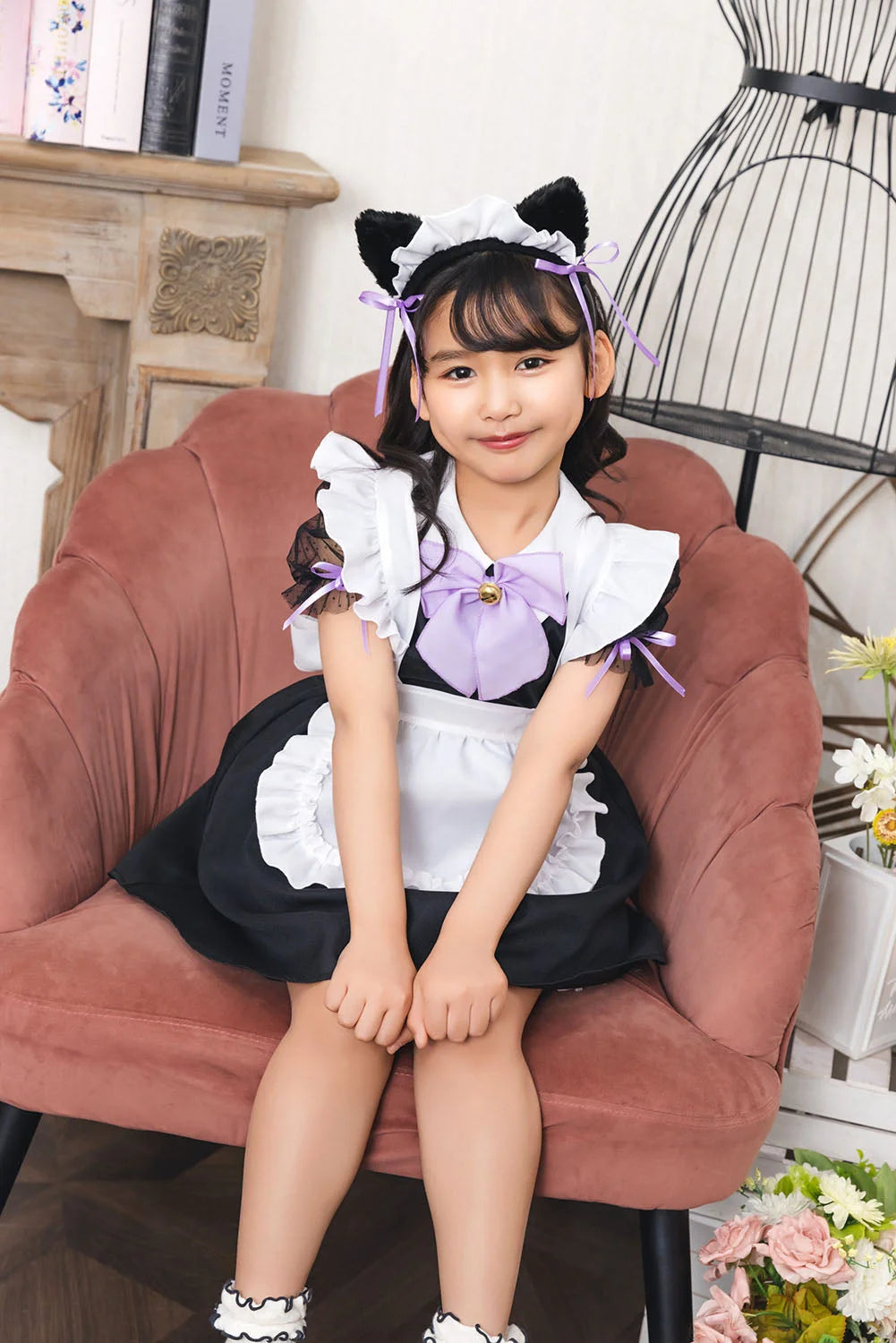 日本直送 貓女孩 120-140cm 女童款 萬聖節 Cosplay服裝 Halloween攪鬼特輯