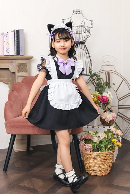 日本直送 貓女孩 120-140cm 女童款 萬聖節 Cosplay服裝 Halloween攪鬼特輯