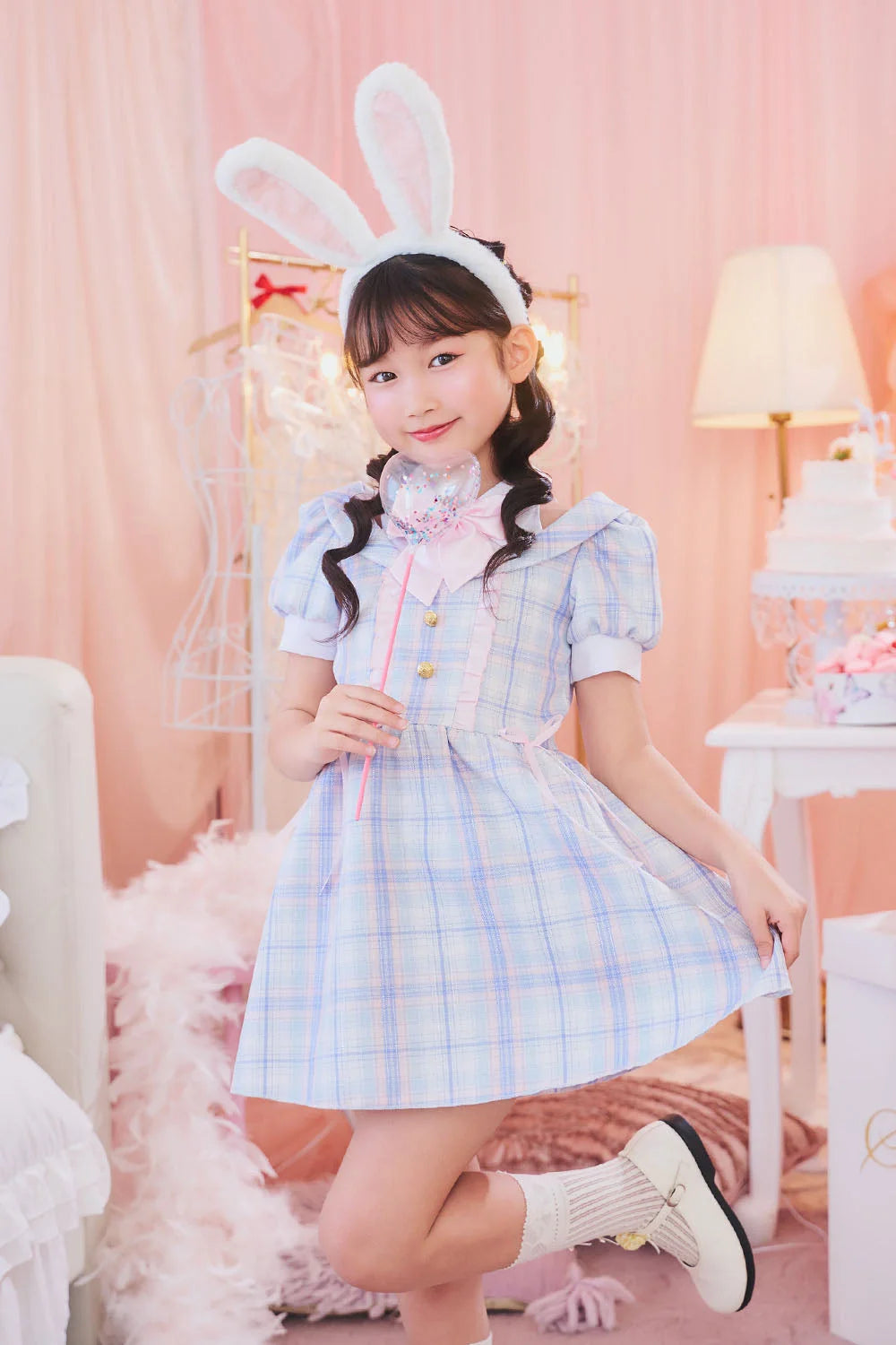 日本直送 兔仔女孩 120-140cm 女童款 萬聖節 Cosplay服裝 Halloween攪鬼特輯