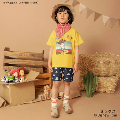 日本童裝 Branshes x Disney ToyStory 牛仔短褲 90-140cm 男童款/女童款 夏季 PANTS