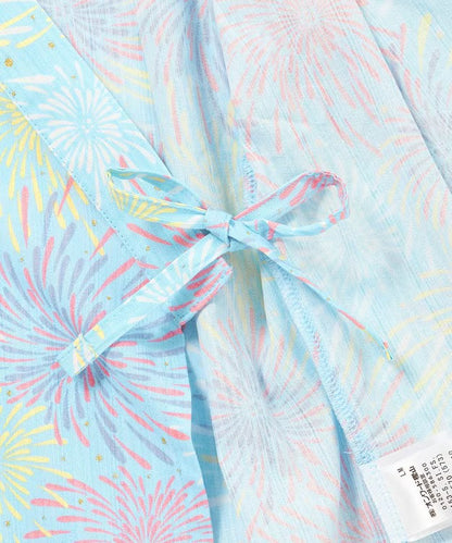 日本童裝 aF#a325 2Way 日本浴衣3件套裝 日本和服 110-140cm 女童款 夏季 OUTERWEAR DRESSES 日本夏祭慶典特輯