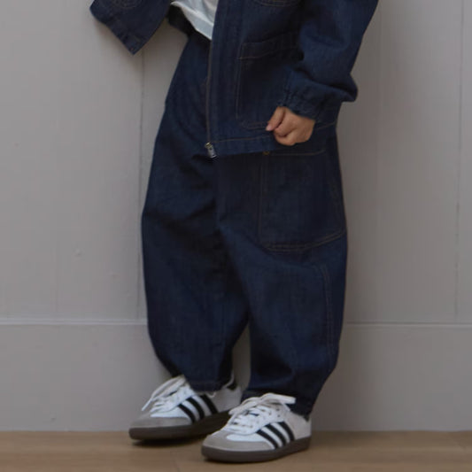 日本童裝 pe#main x【Lee】工裝褲 80-130cm 男童款 夏季 PANTS