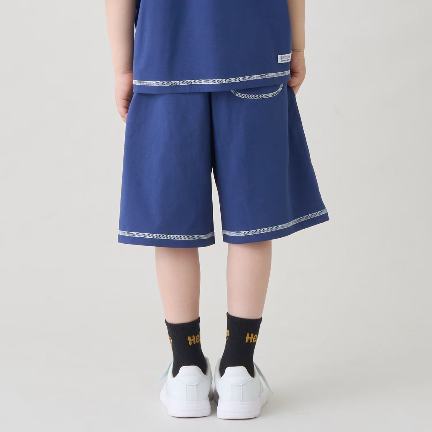 日本童裝 b・R# 防UV 隔熱布料 休閒短褲 100-140cm 男童款 夏季 PANTS