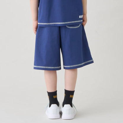日本童裝 b・R# 防UV 隔熱布料 休閒短褲 100-140cm 男童款 夏季 PANTS