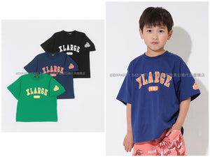 日本童裝 XLARGE KIDS 印花短袖上衣 90-140cm 男童款 夏季 TOPS