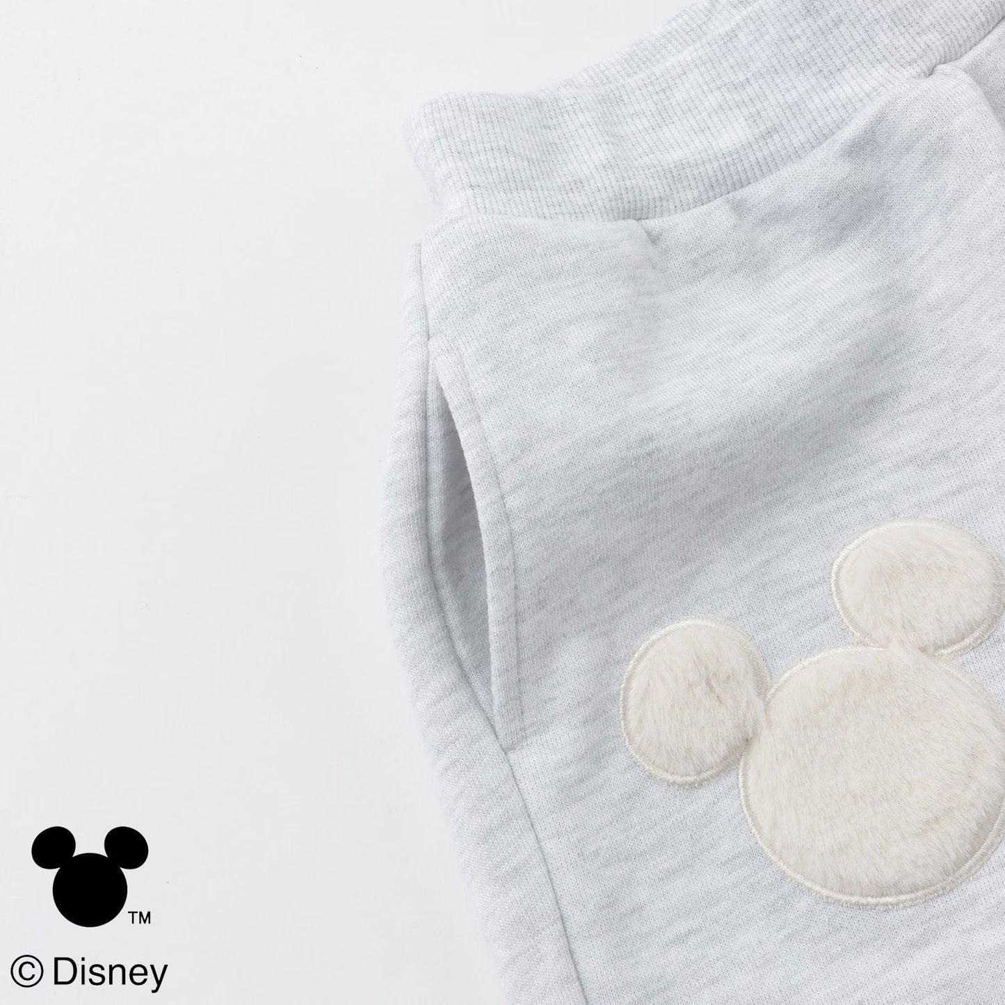 日本童裝 pe#main x Disney 毛毛圖案長褲 80-130cm 男童款 冬季 PANTS