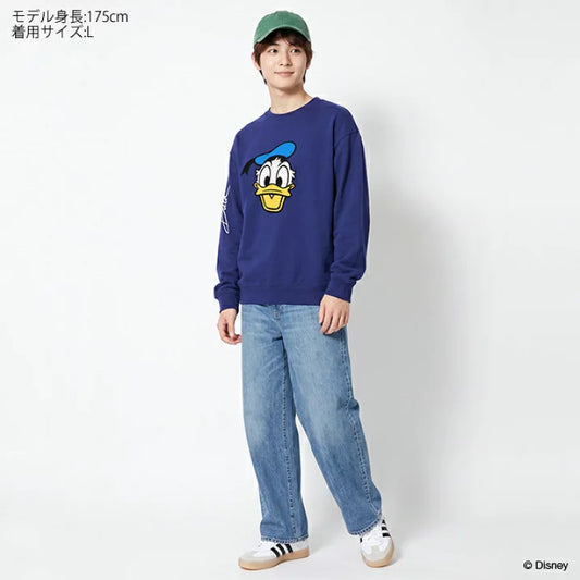 日本童裝 BDL x Disney 親子裝 印花衛衣 S-XL 大人款 秋季 TOPS 聖誕紅/新年紅