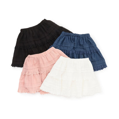 Japanese children's clothing Ly# mine tank top and shorts set 100-150cm girls summer TOPS PANTS 