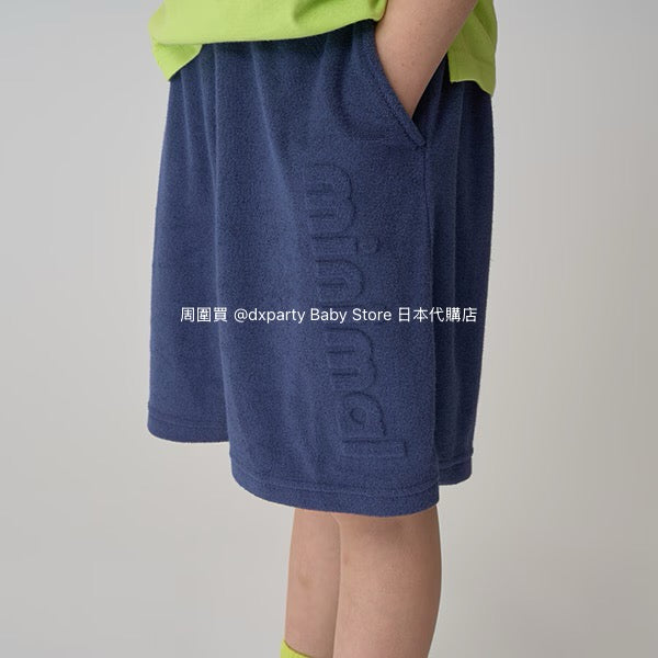 Japanese children's clothing mini#ML embossed shorts 90-140cm boys/girls summer PANTS