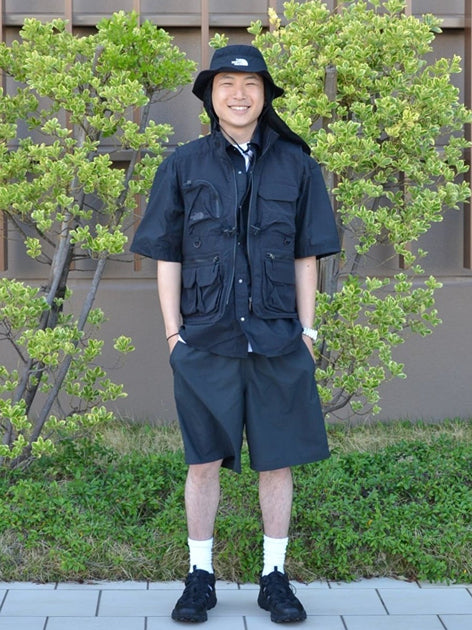 Japanese children's clothing TNF waterproof series parent-child short-sleeved mountain shirt XS-XL adult summer TOPS OUTERWEAR 
