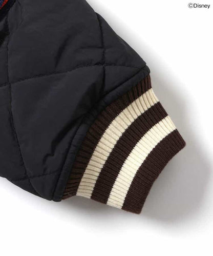 日本童裝 F.O.KIDS x Disney 拼布絎縫夾棉棒球外套 80-150cm 男童款/女童款 秋冬季 (適合初秋、香港平均溫度、寒冷天氣）OUTERWEAR  其他品牌童裝