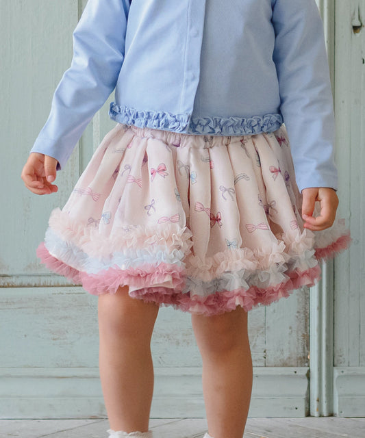 日本童裝 panpantutu 絲帶仙女雪紡tutu裙 90-140cm 女童款 夏季 SKIRTS