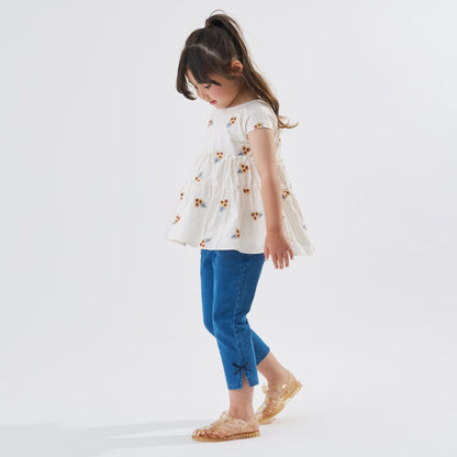Japanese children's clothing Ly# mine tank top and shorts set 100-150cm girls summer TOPS PANTS 