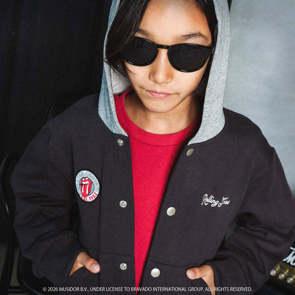 日本童裝 NEXCHIC x The Rolling Stones 連帽衛衣外套 110-150cm 男童款/女童款 秋季 OUTERWEAR 其他品牌童裝