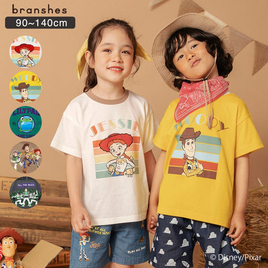 日本童裝 Branshes x Disney ToyStory 印花上衣 90-140cm 男童款/女童款 夏季 TOPS
