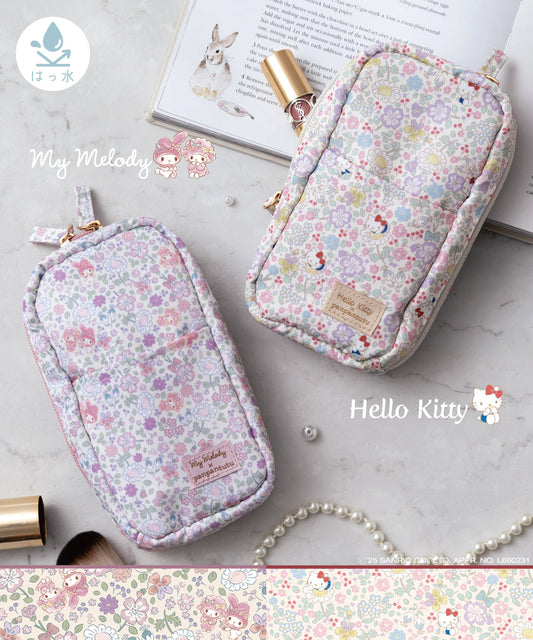 日本直送 panpantutu x Sanrio My Melody Hello Kitty 化妝袋/筆袋 文具系列