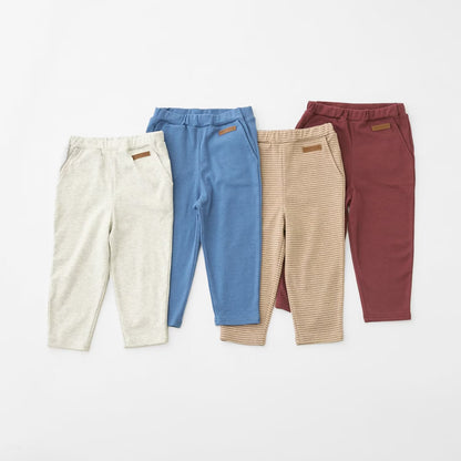日本童裝 pe#main x【Chiikawa】菱形貼花長褲 80-130cm 男童款/女童款 初生嬰兒 夏季 PANTS