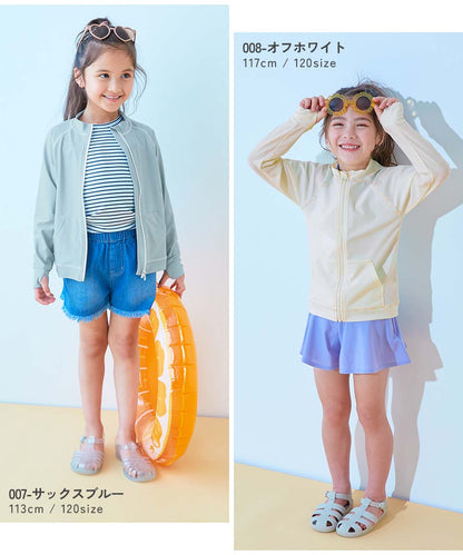 Japanese children's clothing dev!rock waterproof series stand collar thin jacket 100-160cm boys/girls spring and summer outerwear