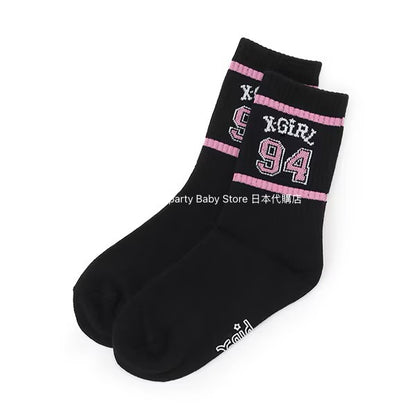 X-girl Stages socks (1 pair, 15-21cm) shipped directly from Japan 