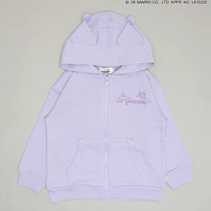 日本童裝 BDL x Sanrio 親子裝 可愛耳仔衛衣外獨 90-130cm 女童款 冬季 OUTERWEAR