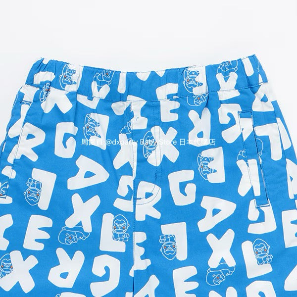 Japanese XLARGE KIDS Printed Shorts 80-140cm Boys Summer PANTS 
