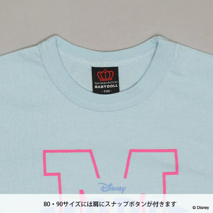 日本童裝 BDL x Disney 印花上衣 80-150cm 男童款/女童款 秋季 TOPS  聖誕紅/新年紅