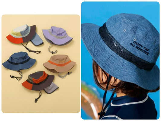 BREEZE UV-proof and waterproof bucket hat (50-58cm) shipped directly from Japan 