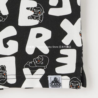 Japanese XLARGE KIDS Printed Vest 80-140cm Boys Summer TOPS 