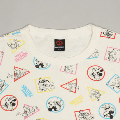 日本童裝 BDL x Disney  親子裝 印花衛衣  S-XL 大人款 秋季 TOPS