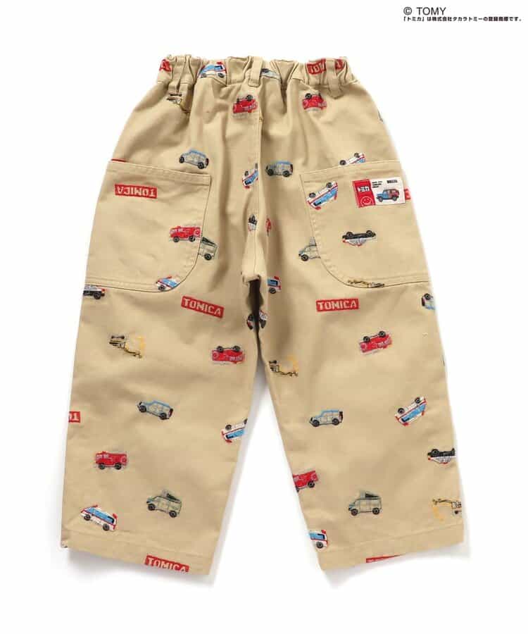 日本童裝 BREEZE x TOMICA 休閒長褲 80-130cm 男童款 冬季 PANTS