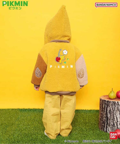 日本童裝 BREEZE x Pikmin 2Way 雙面兩著 夾棉外套 80-140cm 男童款/女童款 冬季 (適合初秋、香港平均溫度、寒冷天氣）OUTERWEAR 