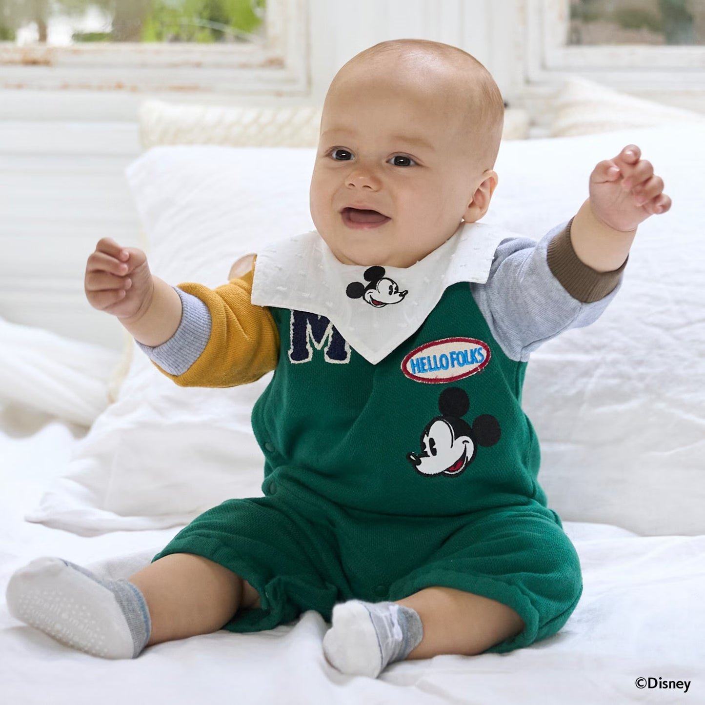 日本直送 pe#main x Disney 口水巾 日常用品