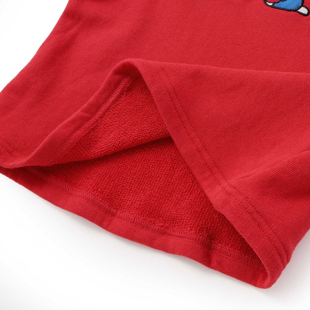 日本童裝 Slap Slip x Sanrio x 小熊學校 荷葉邊肩袖上衣 80-130cm 女童款 秋季 TOPS 其他品牌童裝 聖誕紅/新年紅
