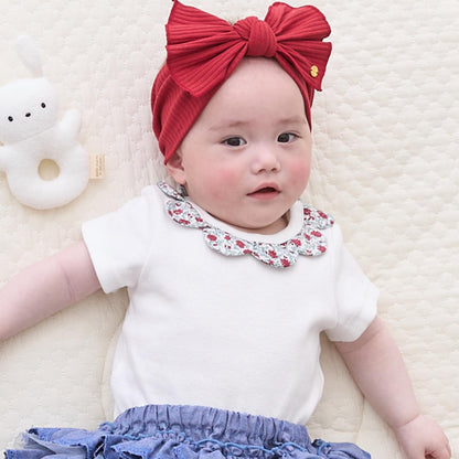 日本童裝 pe#main 碎花領連衣70-80cm 女童款 初生嬰兒 夏季 Jumpsuit