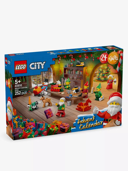 日英美直送 LEGO® City Advent Calendar 2026 聖誕倒數日曆 兒童款 聖誕快樂特輯 不參與$900免運 滿$900可加$25免運到順豐站/智能櫃 Christmas Advent Calendars 2026