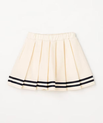 日本童裝 aF#a325 吸水速乾 百褶短裙 110-160cm 女童款 夏季 SKIRTS