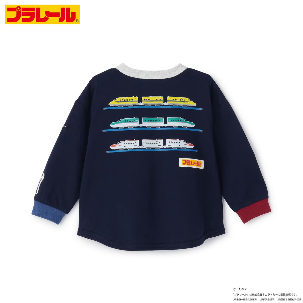日本童裝 pe#main x 新幹線 上衣 80-130cm 男童款 秋季 TOPS 鐵路系列