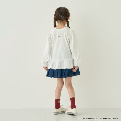 Japanese children's clothing Ly# mine tank top and shorts set 100-150cm girls summer TOPS PANTS 