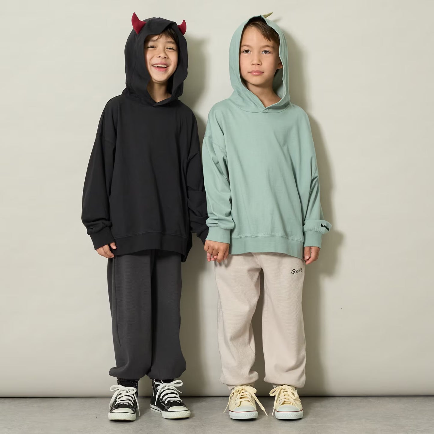 日本童裝 b・R# 吸水速乾 防UV 防污系列 恐龍惡魔薄衛衣 100-130cm 男童款/女童款 萬聖節 Cosplay服裝 Halloween攪鬼特輯
