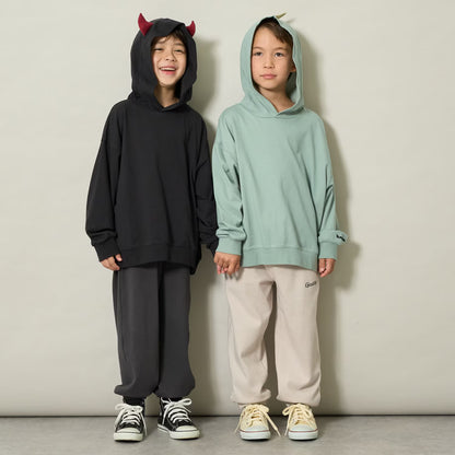 日本童裝 b・R# 吸水速乾 防UV 防污系列 恐龍惡魔薄衛衣 100-130cm 男童款/女童款 萬聖節 Cosplay服裝 Halloween攪鬼特輯