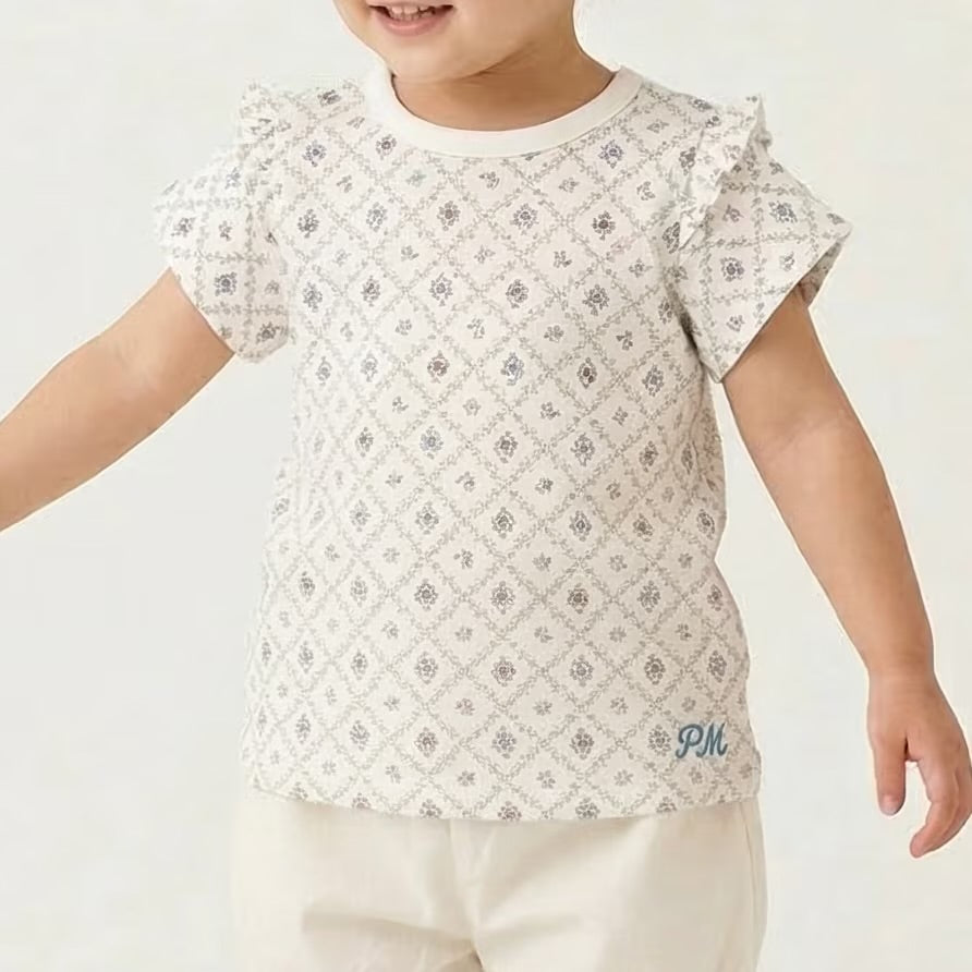 日本童裝 pe#main 各款圖案短袖上衣 80-130cm 女童款 夏季 TOPS