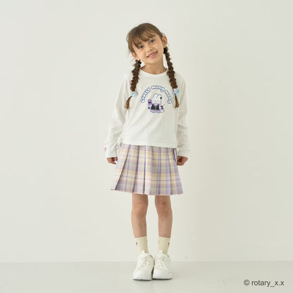 日本童裝 Ly# mine x Lovely MongMong 印花上衣 100-140cm 女童款 秋季 TOPS