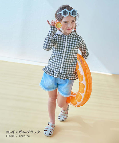 Japanese children's clothing dev!rock waterproof series stand collar thin jacket 100-160cm boys/girls spring and summer outerwear