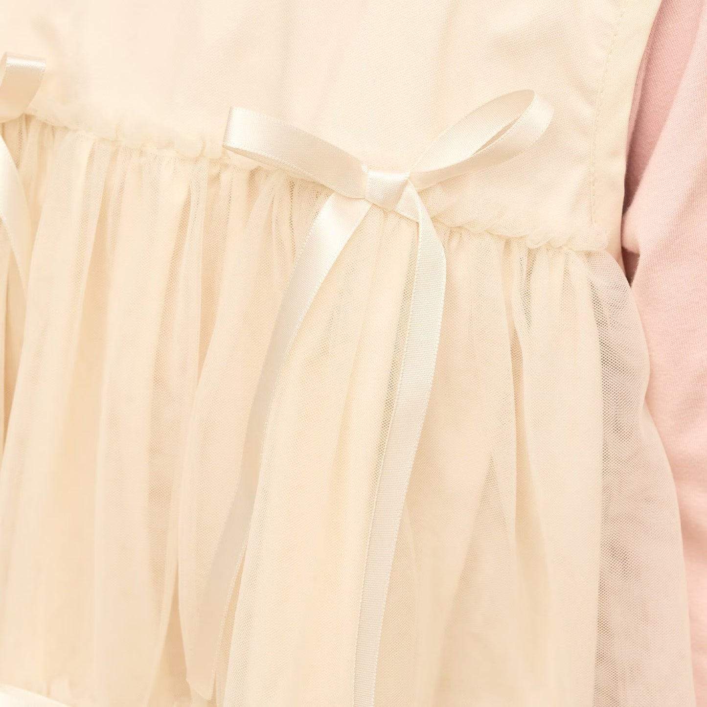 日本童裝 Ly# mine 蓬鬆薄紗多層連身裙 100-150cm 女童款 冬季 DRESSES