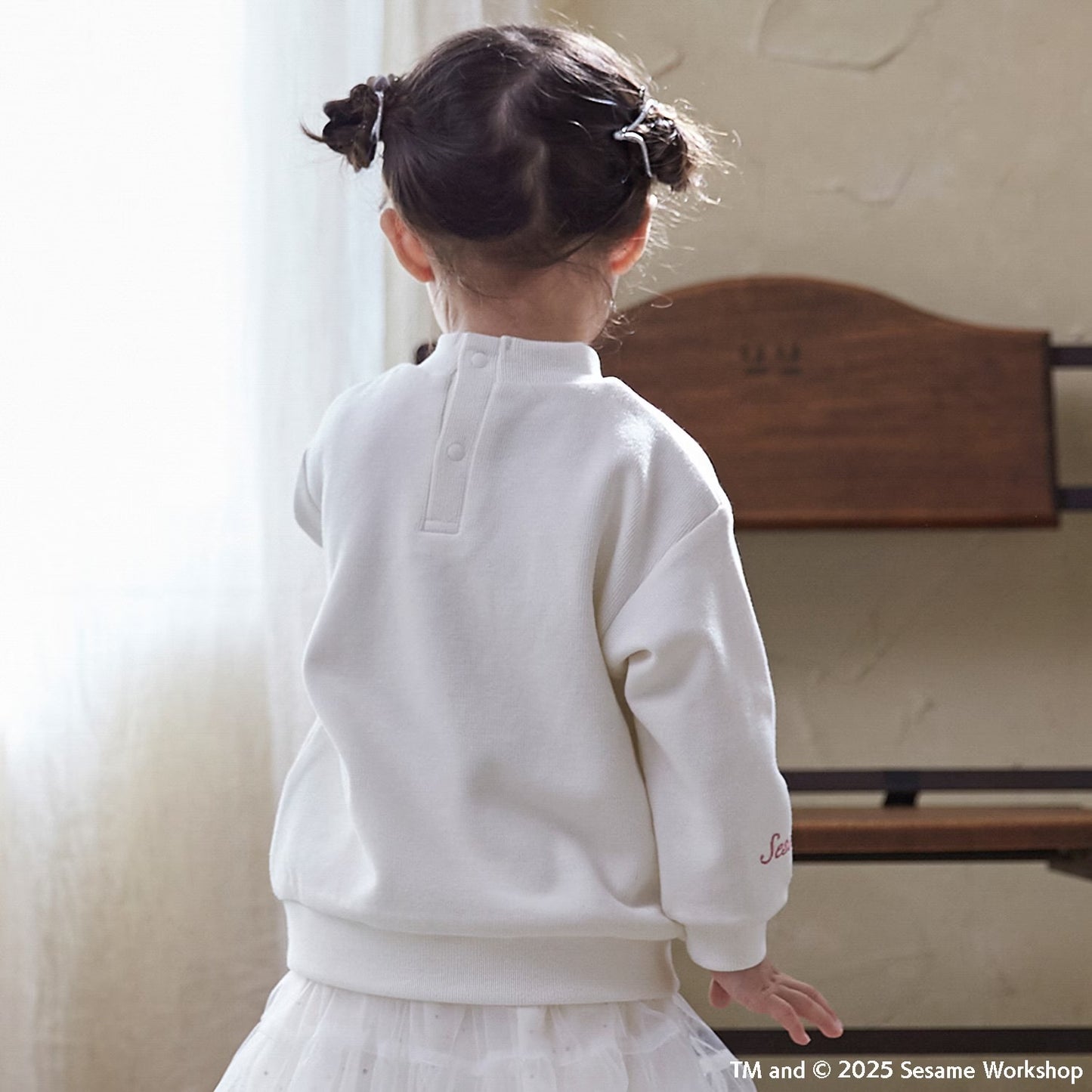 日本童裝 pe#main x SESAME STREET 芝麻街衛衣 80-130cm 男童款/女童款 冬季 TOPS