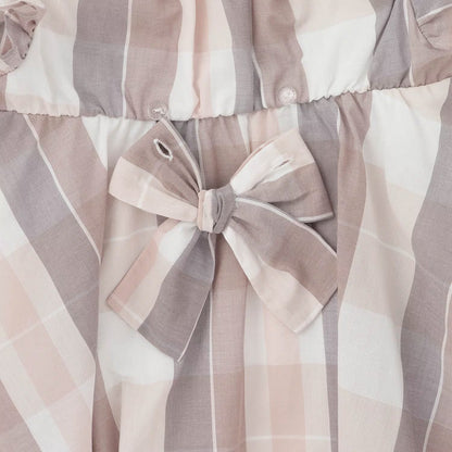 日本童裝 pe#main 格子喇叭身裙 80-130cm 女童款 夏季 DRESSES
