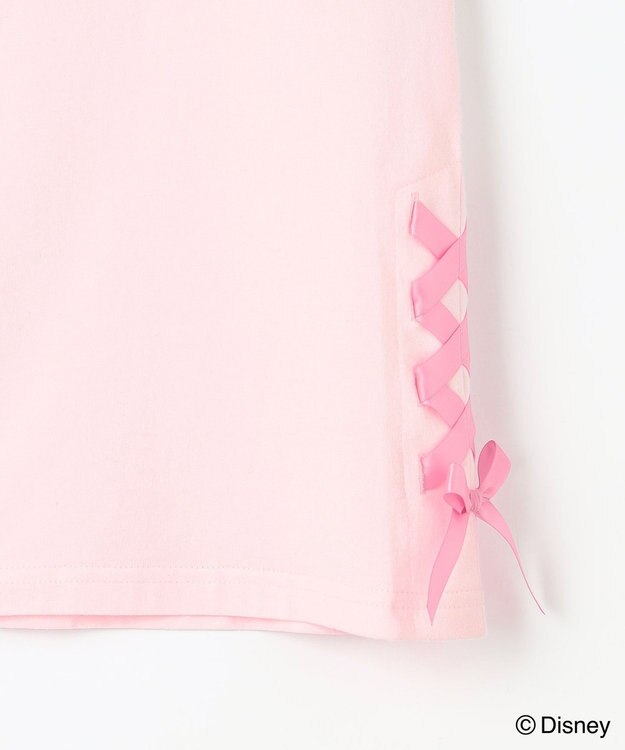 日本童裝 aF#a325 x Disney Marie 繫帶超大短袖上衣 110-160cm 女童款 夏季 TOPS DRESSES