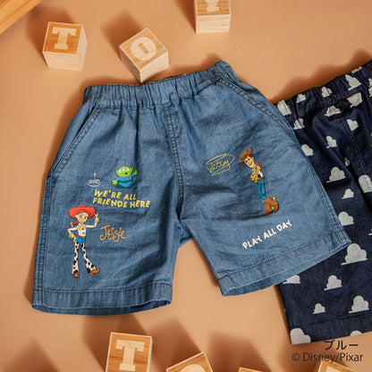 日本童裝 Branshes x Disney ToyStory 牛仔短褲 90-140cm 男童款/女童款 夏季 PANTS