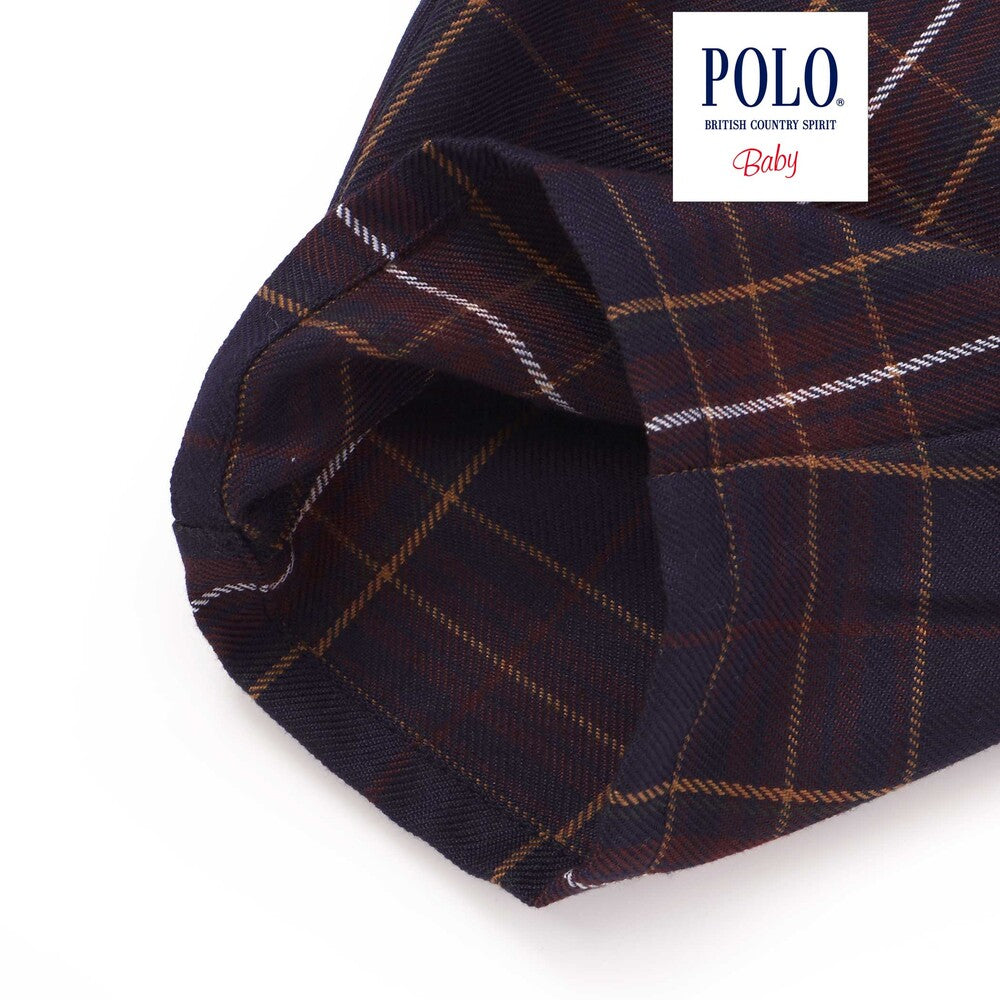 日本童裝  SLAP SLIP x POLO BCS polo連衣及吊帶連體褲套裝 70-80cm 男童款 初生嬰兒 秋季 Jumpsuit